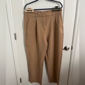 Old Navy Women's Tan Extra High-Rise Taylor Trousers